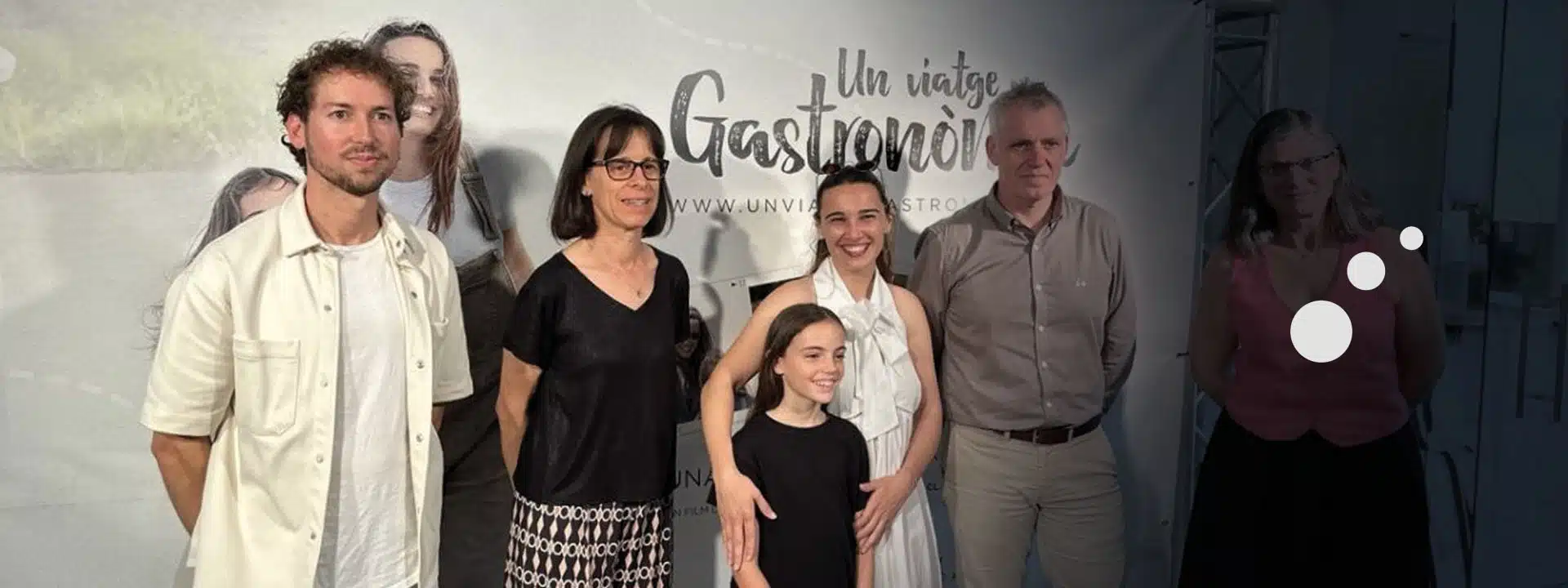 Presentación oficial del cortometraje Un viatge gastronòmic producido por Moüle