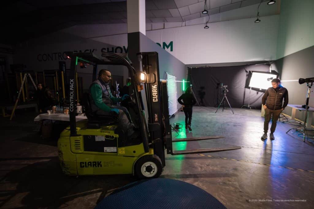 making of controlpack brandfilm