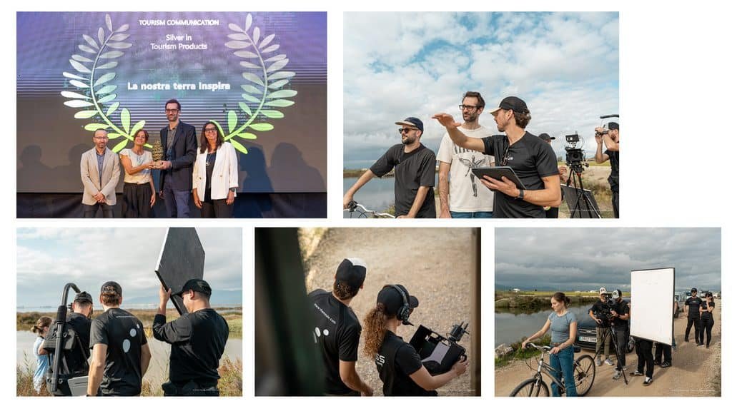 Detrás de las cámaras, rodaje La Nostra Terra Inspira