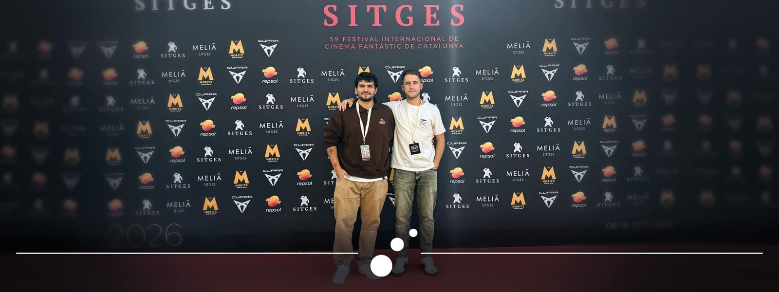 El equipo de Moüle en el Festival de Sitges 2026 impulsando el largometraje L'Estartit