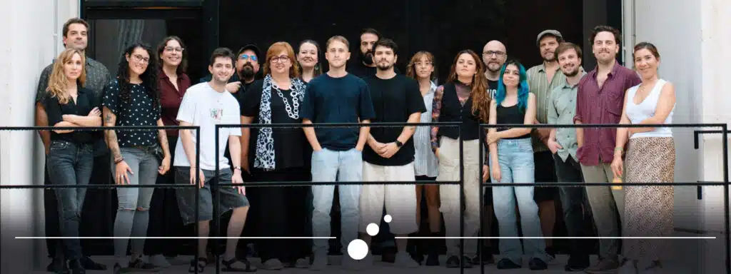 El equipo de Moüle presentando el largometraje L'Estartit en la sesión inaugural del Producers Meet Producers 2026.